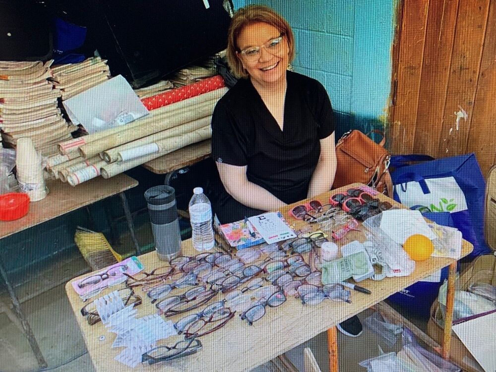 Irena Woszczak owner of Broadway Optics